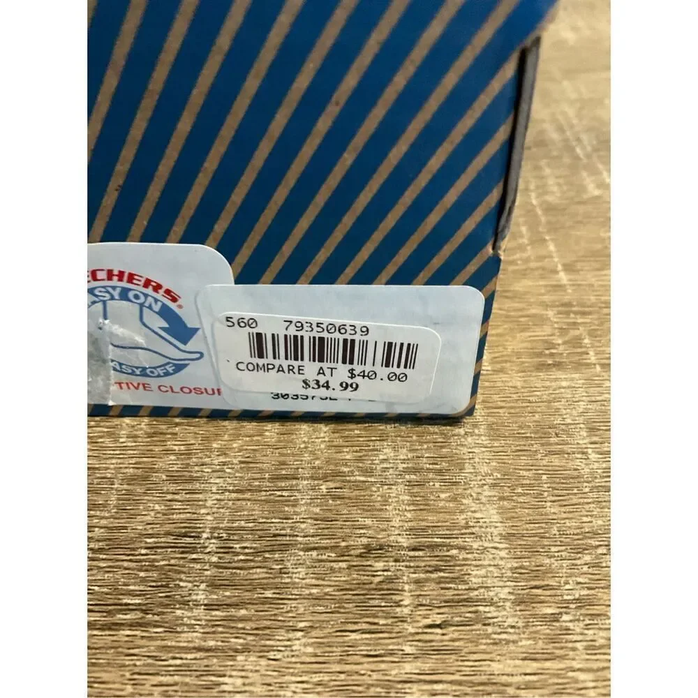 Skechers Girls Kids  Size11 Microspec Advance Hook & Loop Sneakers
